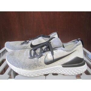 Nike Epic React Flyknit‎ 2 Running Shoes Size 10.5 Mens Gray Sneakers BQ8928-101